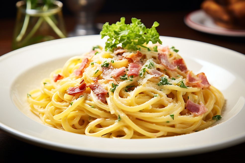 Recette Spaghetti à la carbonara